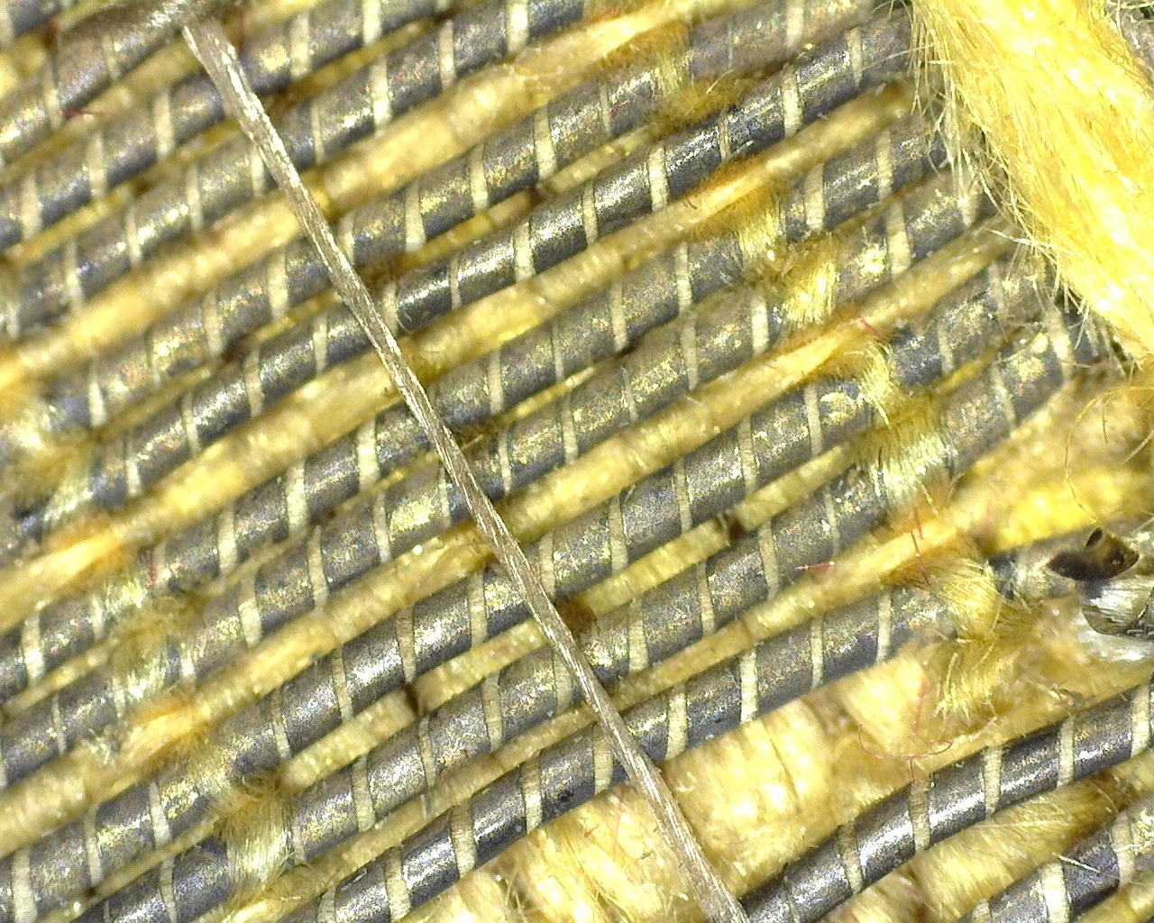 microscopio elettronico restauro tessile